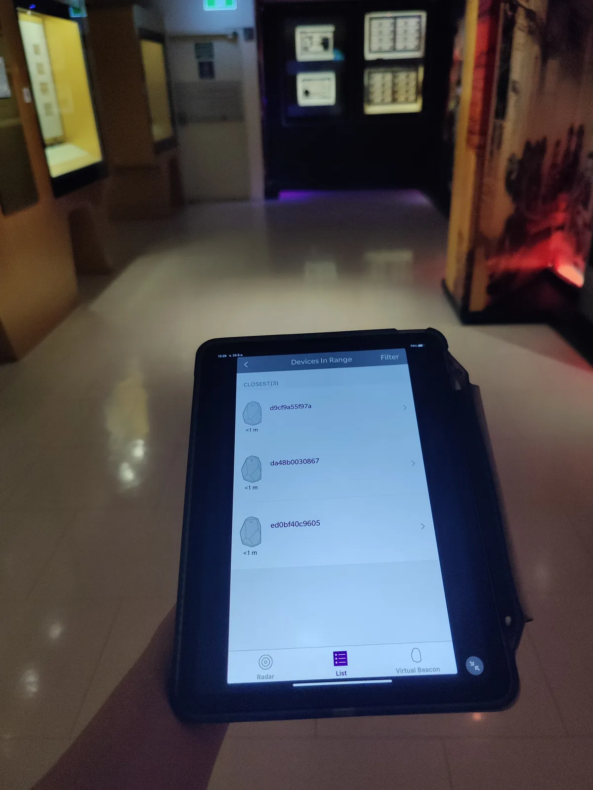 พิพิธภัณฑ์ธนาคารแห่งประเทศไทย — บำรุงรักษาระบบ Local Positioning System ภาพที่ 2