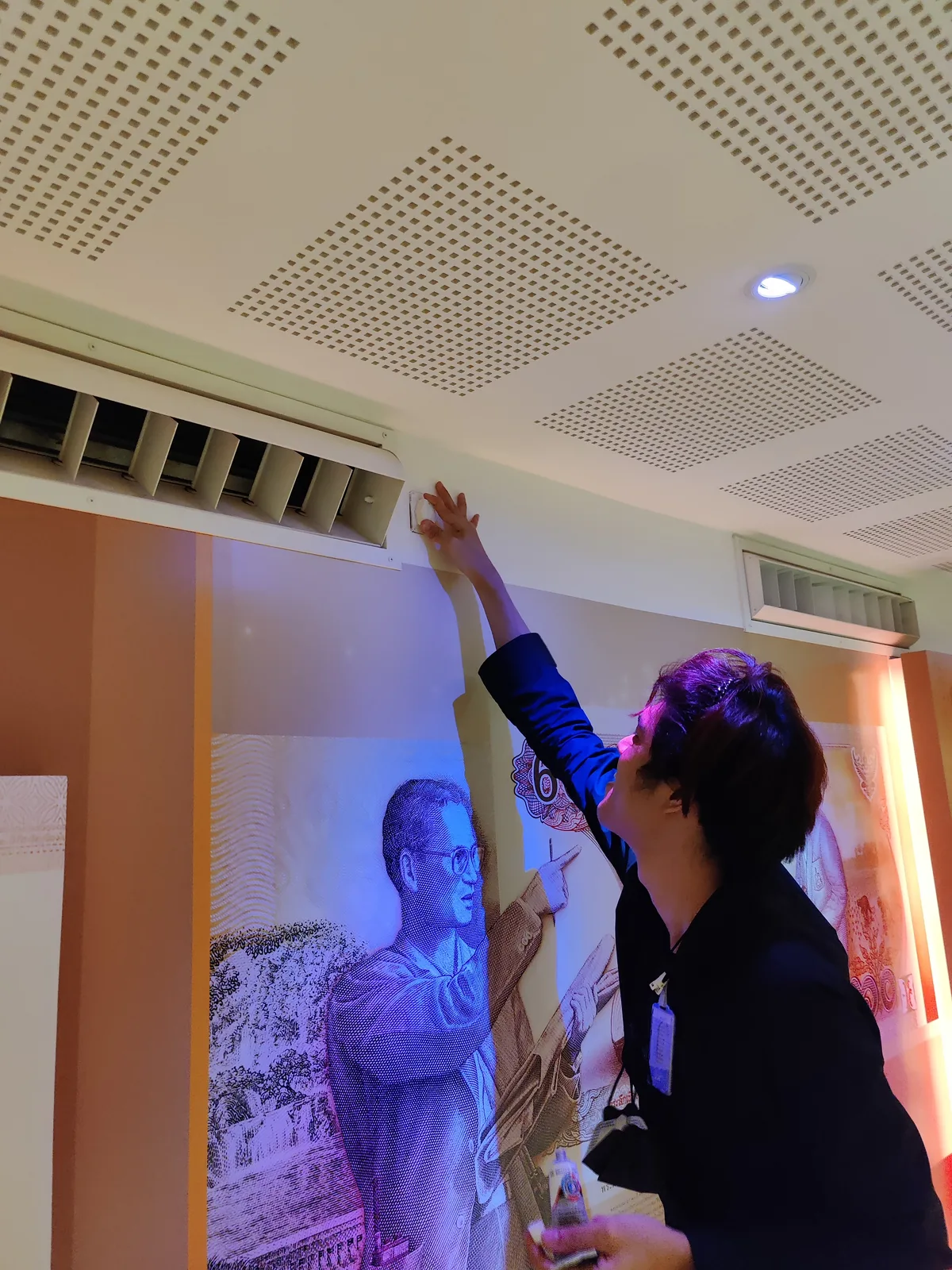 พิพิธภัณฑ์ธนาคารแห่งประเทศไทย — บำรุงรักษาระบบ Local Positioning System ภาพที่ 10