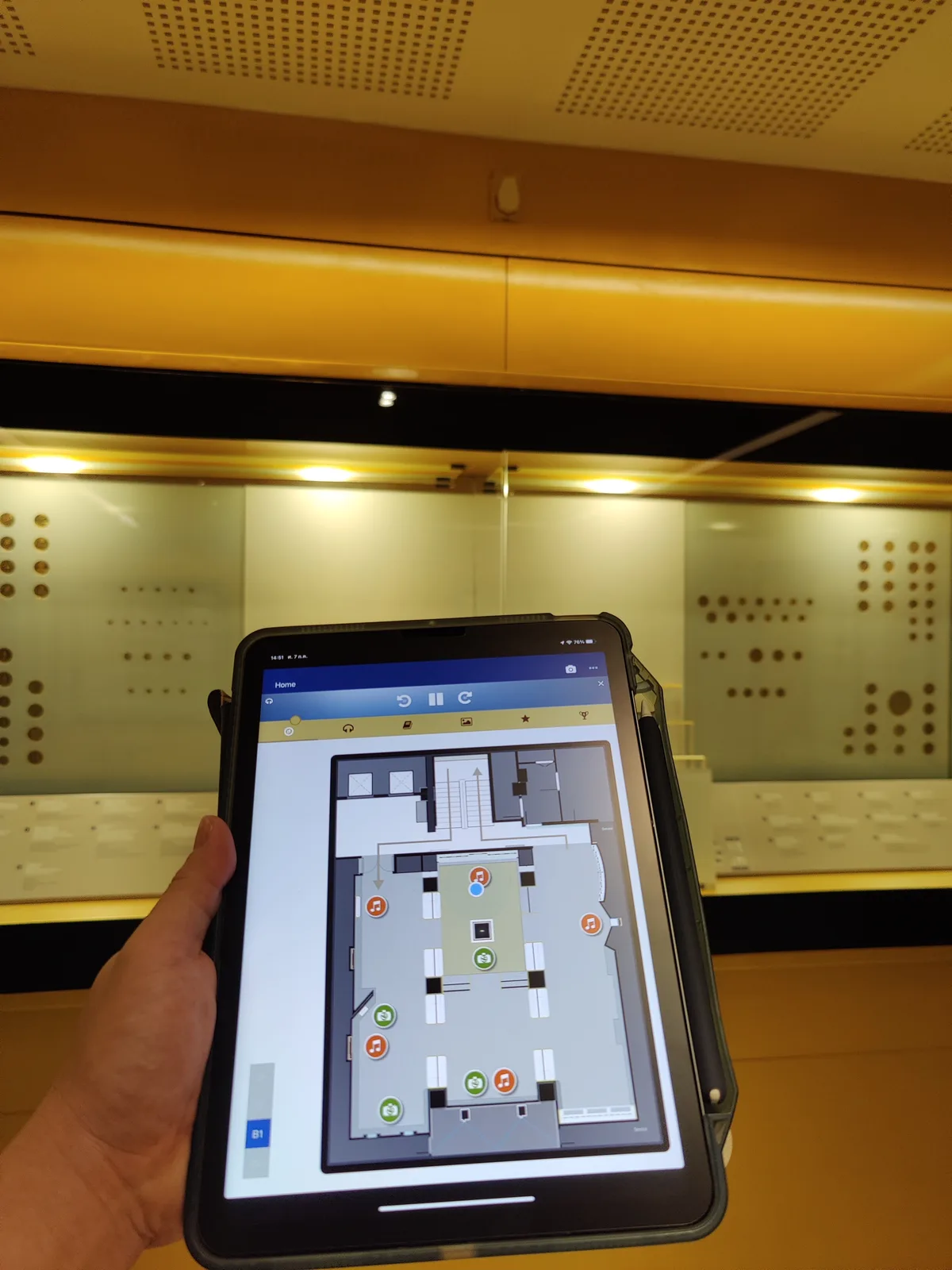 พิพิธภัณฑ์ธนาคารแห่งประเทศไทย — บำรุงรักษาระบบ Local Positioning System ภาพที่ 13