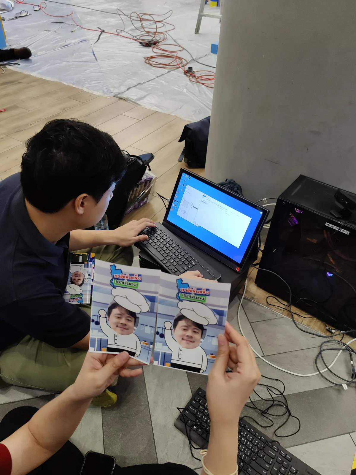Photo Booth Roadshow วิทยาลัยป้องกันราชอาณาจักร 2024 ภาพที่ 2