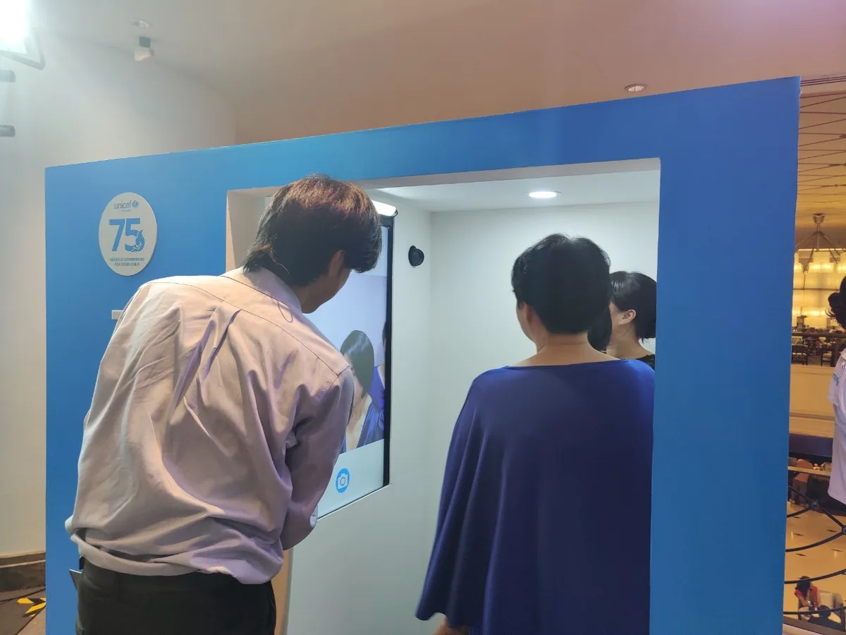 UNICEF AI Photobooth ภาพที่ 10