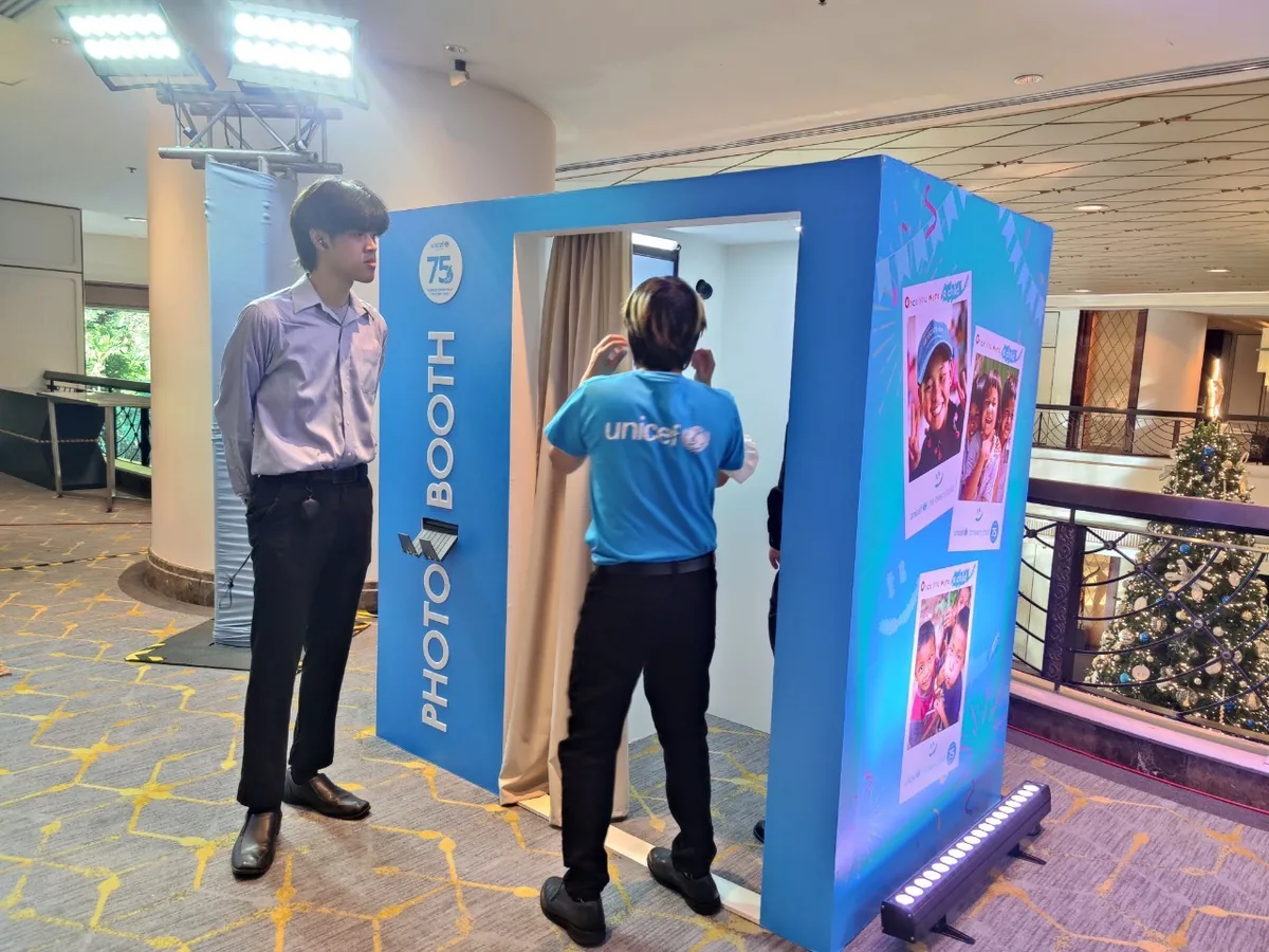 UNICEF AI Photobooth ภาพที่ 12